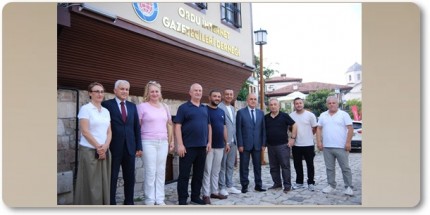 Ordu Valisi Muammer Erol’dan İnternet Gazetecileri Derneği’ne Ziyaret